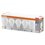 Osram LED BASE Classic 5-pack E27 6,5W
