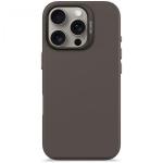 Decoded AntiMicrobial Silicone Backcover iPhone 16 Pro Black