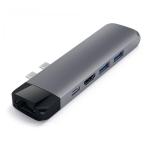 Satechi Type-C Pro Hub 4K HDMI with Ethernet space gray