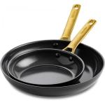 GreenPan Padova Reserve 2 pcs Frying Pan Set 20+26cm Black