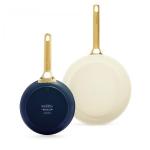 GreenPan Padova Reserve 2 pcs Frypan Set 20+26cm Oxford Blue