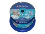 1x50 Verbatim CD-R 80 / 700MB 52x Speed wide printable generic