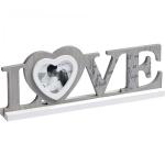 Walther Love               8x7,7 Wood Portrait grey YF199D