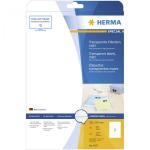 Herma Transparent Labels 210X297 25 Sheets DIN A4 25 pcs. 4375
