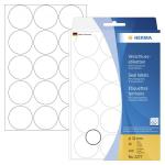 Herma Seal Labels transparent 32 16 Sheets 111x170 240 pcs. 2277