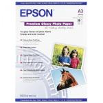 Epson Premium Glossy Photo Paper A3, 20 Sheet, 255g    S041315