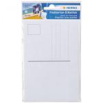 Herma Postcard labels white 95x145  10 labels           7758