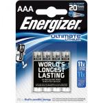 1x4 ENERGIZER Ultimate Lithium Micro AAA LR 03 1,5V