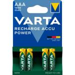 1x4 Varta Rechargeable Accu AAA Ready2Use NiMH 1000 mAh Micro