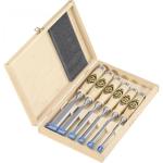 Kirschen Firmer Chisel Set 6pcs 1101 HK in wooden box 1101000