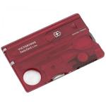 Victorinox SWISSCARD LITE red transparent