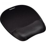 Fellowes Memory Foam Wrist Support with Mousepad  bl