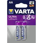 10x2 Varta Ultra Lithium Mignon AA LR 6