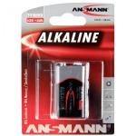 1 Ansmann Alkaline 9V block red-line