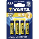 1x4 Varta Longlife Micro AAA LR 03