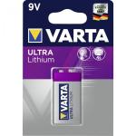 1 Varta Ultra Lithium 9V-Block 6 LR 61