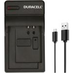 Duracell Charger w. USB Cable for Olympus BLH-1