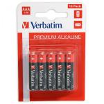 1x10 Verbatim Alkaline battery Micro AAA LR 03            49874