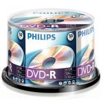 1x50 Philips DVD-R 4,7GB 16x SP