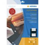 Herma fotophan 10x15 horizontal 10 Sheets black 7786