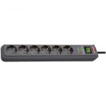 Brennenstuhl Eco-Line 13.500A Extension Lead 6-fold 5m SP