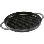 Staub Grill Pan induction round 30cm Graphite Grey