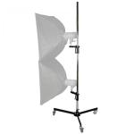walimex pro Wheeled Tripod with 2 Clamp Holders