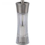 Zassenhaus salt mill  Aachen Acrylic Glass/Inox 18 cm