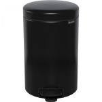 Brabantia Pedal Bin Newicon 12,0 L black matt