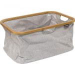 Brabantia Laundry Basket  40 L collapsible grey