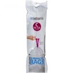 Brabantia PerfectFit Bin Liner Type C 10-12 L, 20 Bags