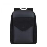 RIVACASE 8524 black Canvas Urban backpack