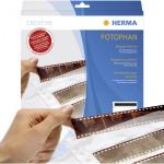 Herma Negative pockets  PP clear 100 Sheets/5-Strips         7767