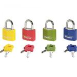 Master Lock Padlock 30mm assorted colours 9131EURDCOL