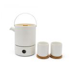 Bredemeijer Tea Set Umea 1,2L white with Warmer 142010