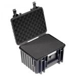 B&W Outdoor Case Type 2000 black with pre-cut foam insert