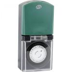 REV timer mechanisch black/green