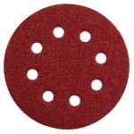 Metabo 25 adhesive sanding sheets 125 mm assorted