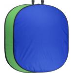 Walimex Pro Foldable Background 150x210cm green/blue