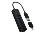 ICY BOX IB-HUB1419-LAN Netzwerkadapter