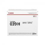 Canon Toner Cartridge 039 H black