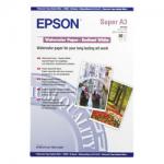 Epson Watercolor Paper white A3+, 20 Sheet, 190g   S041352
